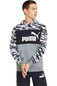 Puma sudadera hombre ESS+ Camo Hoodie FL vista frontal