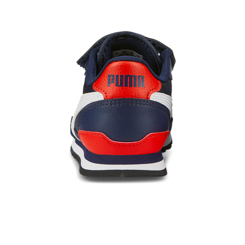 Puma zapatilla moda niño ST Runner v3 Mesh V vista trasera