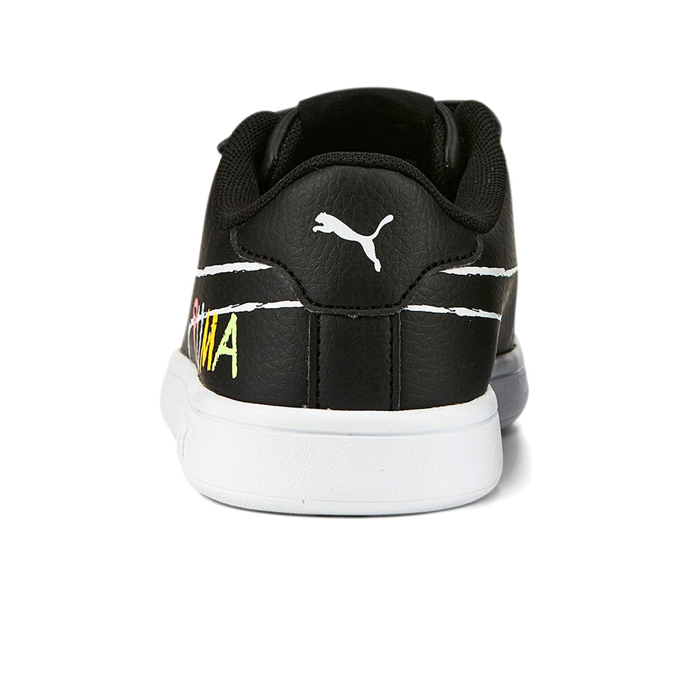 Puma zapatilla moda niño Puma Smash v2 Home S vista trasera