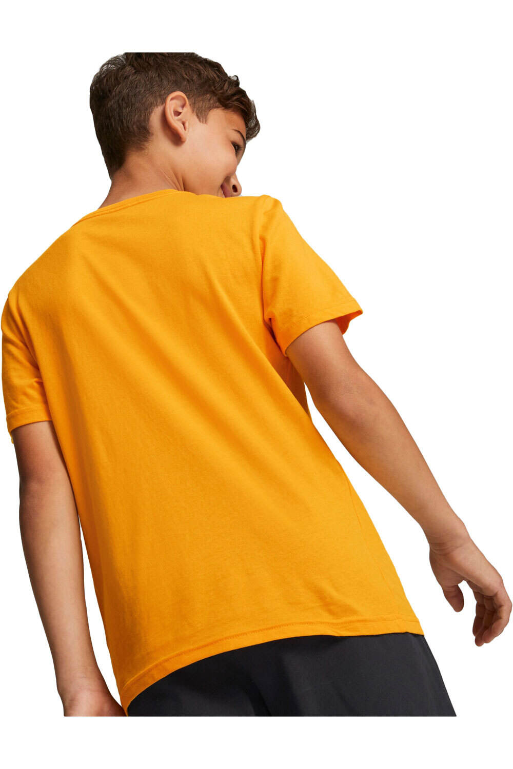 Puma camiseta manga corta niño ESS+ 2 Col Logo Tee vista trasera