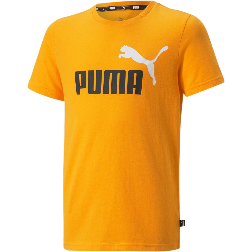 Puma camiseta manga corta niño ESS+ 2 Col Logo Tee vista detalle