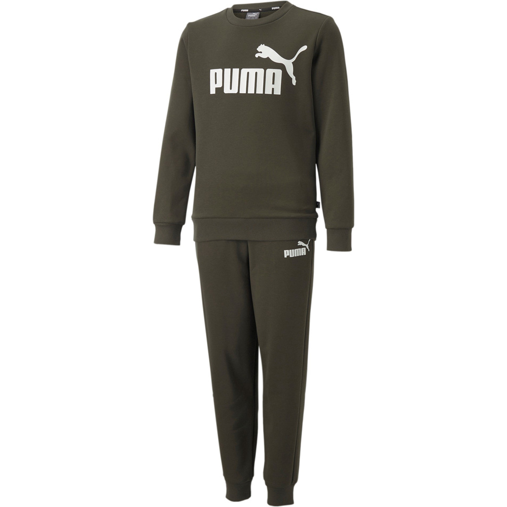 Puma conjunto junior No.1 Logo Sweat Suit vista frontal