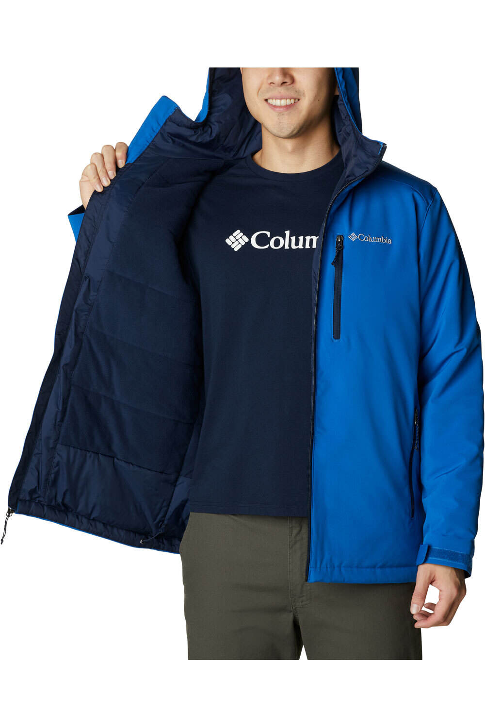 Columbia chaqueta softshell hombre Gate Racer Softshell vista detalle