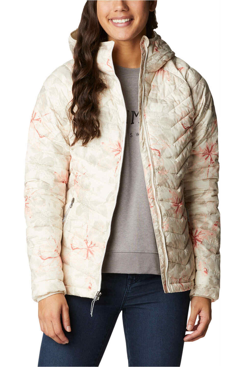 CHAQUETA COLUMBIA POWDER LITE HOODED MUJER