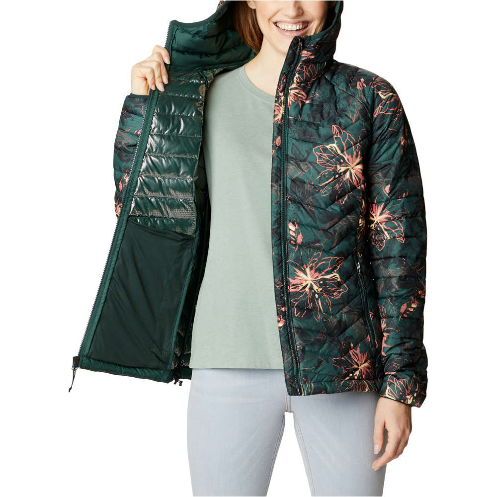 Columbia chaqueta outdoor mujer Powder Lite Hooded Jacket 03