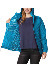 Columbia chaqueta outdoor mujer Powder Lite Hooded Jacket vista trasera