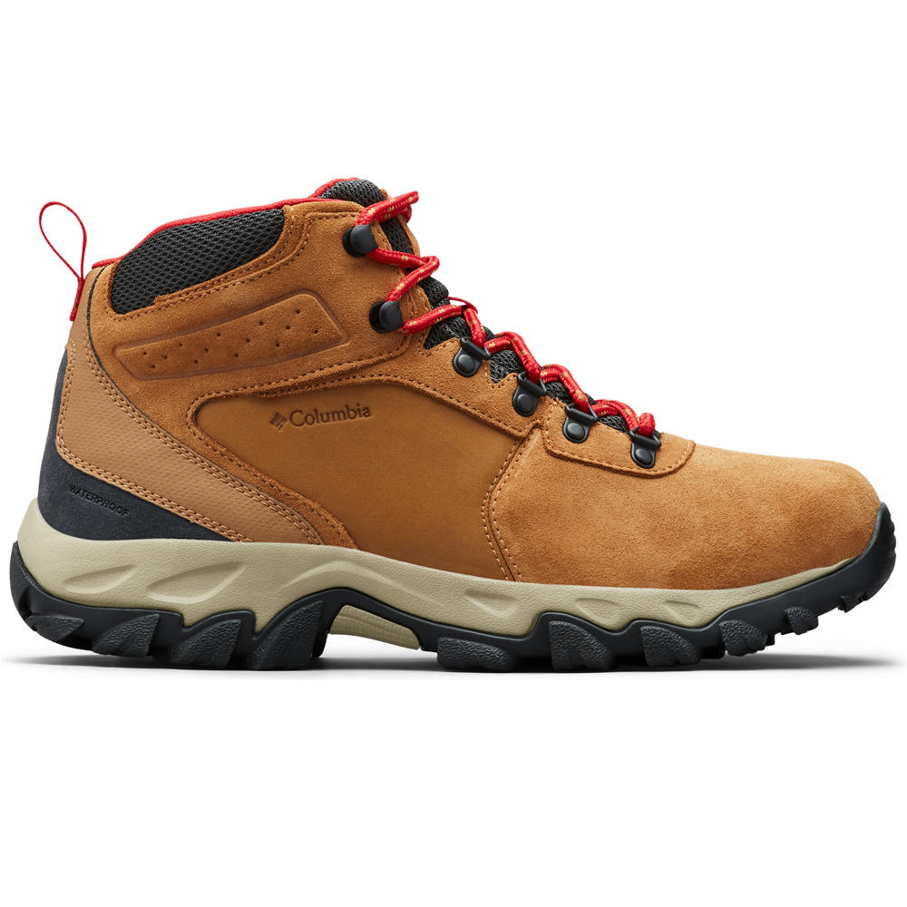 Columbia bota trekking hombre NEWTON RIDGE PLUS II SUEDE WP lateral exterior