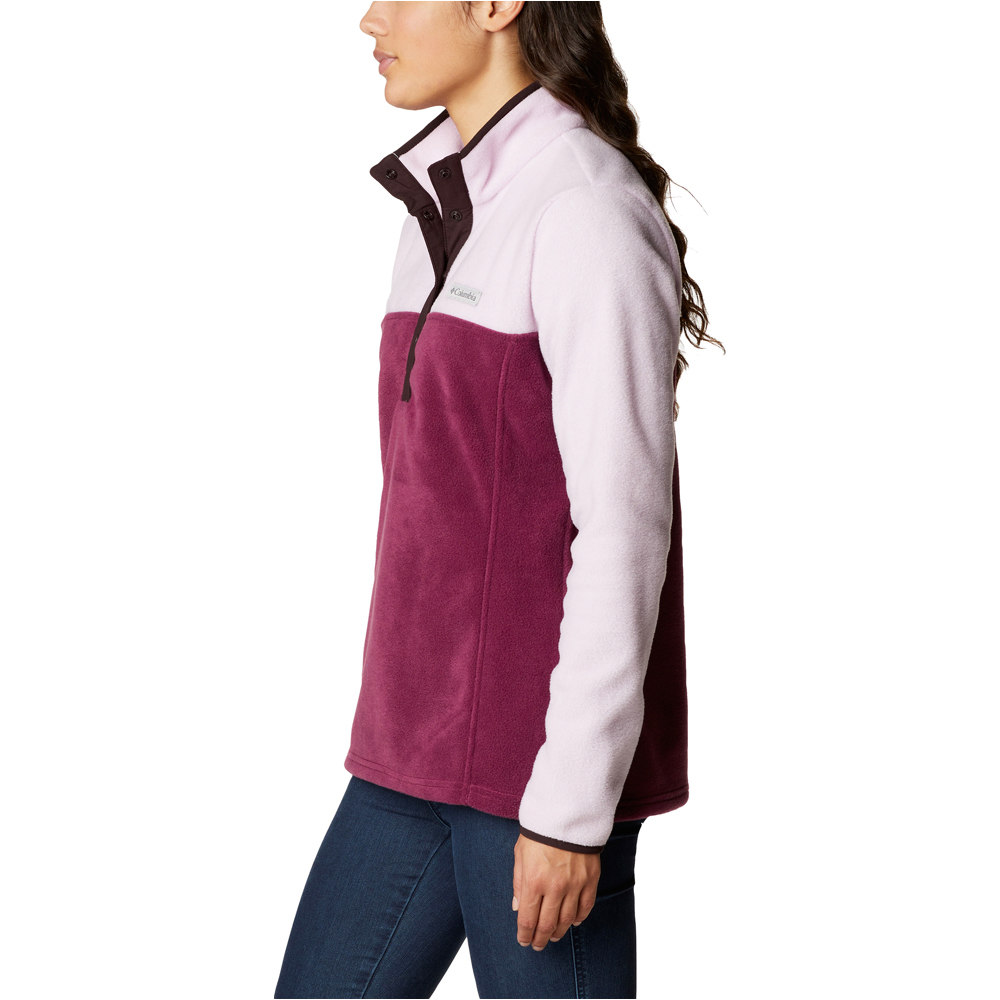 Columbia forro polar mujer Benton Springs 1/2 Snap Pullover vista detalle