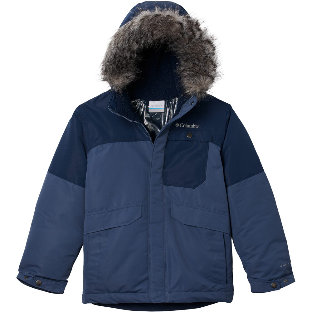 Columbia chaqueta impermeable niño Nordic Strider Jacket vista frontal