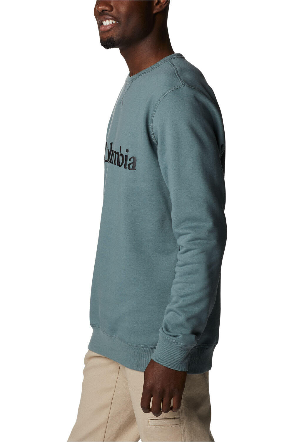 Columbia Sudaderas Montaña Hombre M Columbia Logo Fleece Crew vista trasera