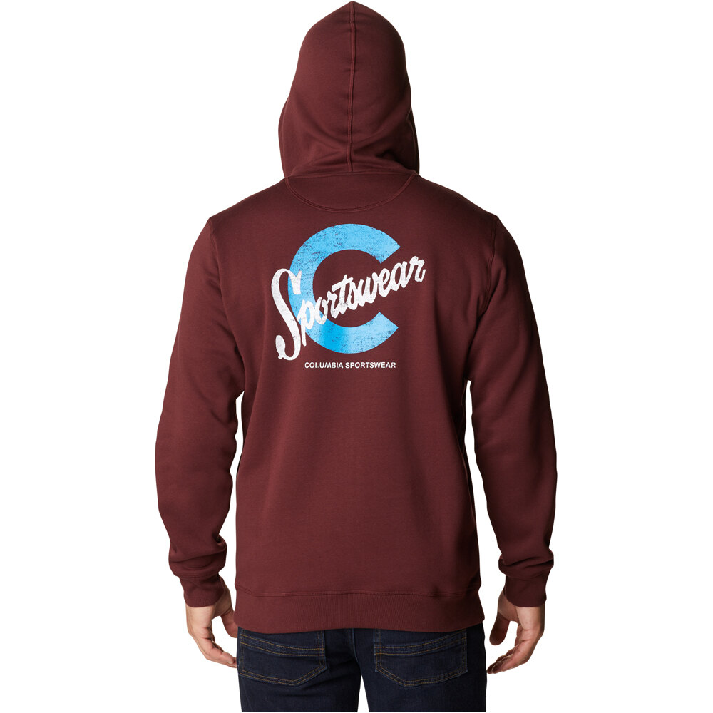 Columbia Sudaderas Montaña Hombre M Columbia Logo Fleece FZ 05