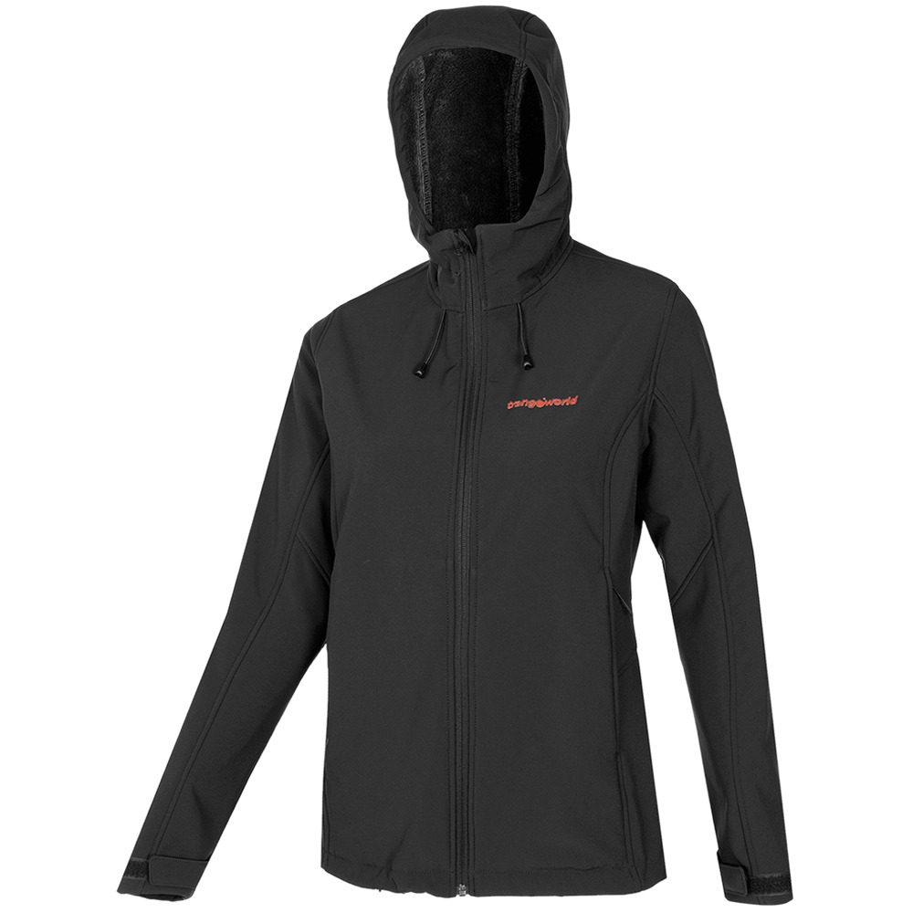 Broome chaqueta softshell mujer Negro (M)