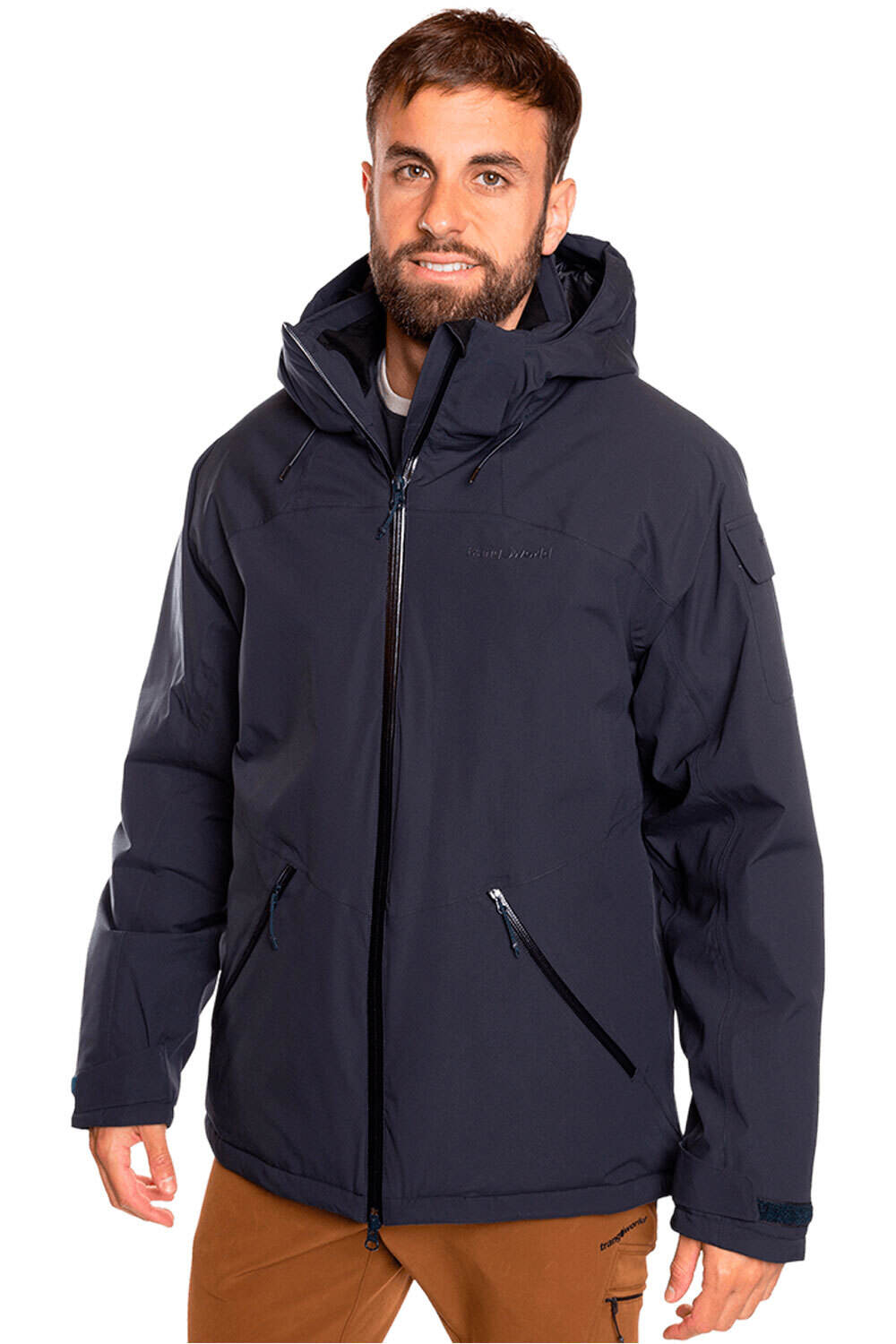 Trango chaqueta impermeable insulada hombre CHAQUETA QUERCUS TERMIC VD vista frontal