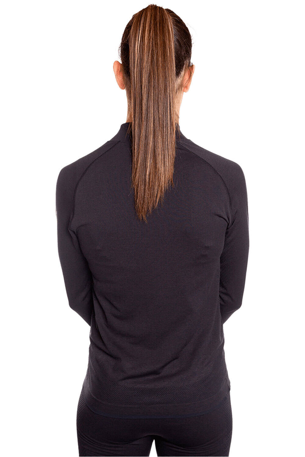 Trango camiseta térmica manga larga mujer PULLOVER INTERIOR LOUDET vista trasera