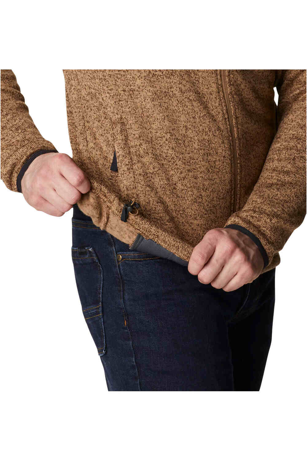 Columbia forro polar hombre Sweater Weather Full Zip vista detalle