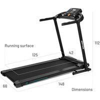 Bodytone cinta de correr CINTA ANDAR DT12+ 02