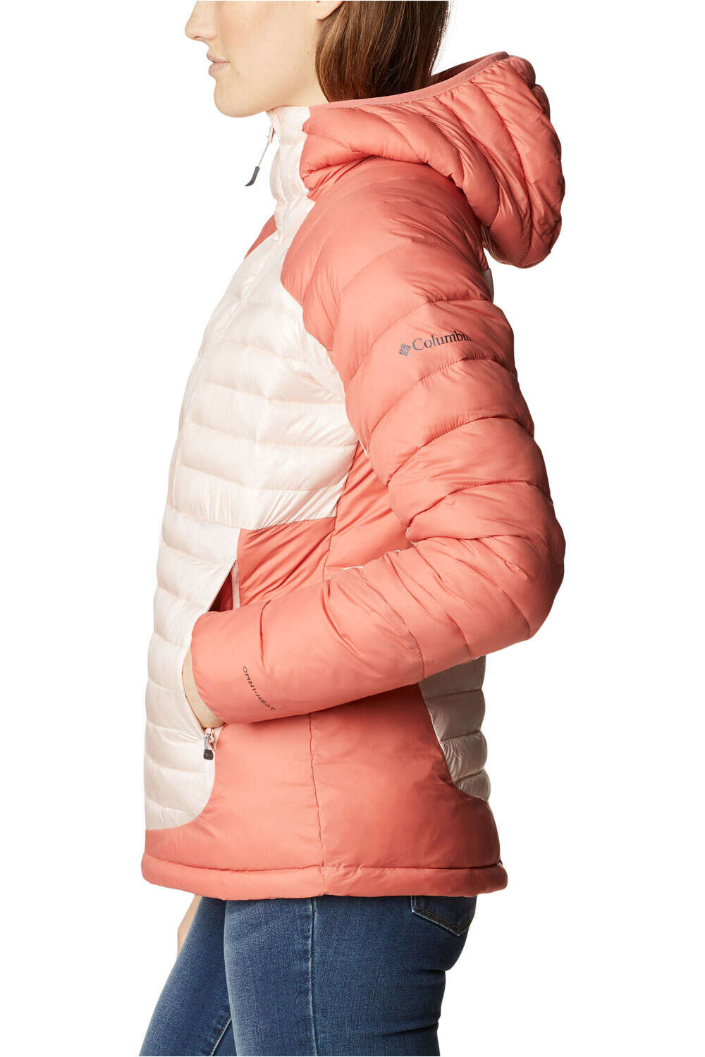 Columbia chaqueta outdoor mujer Labyrinth Loop Hooded Jacket vista frontal