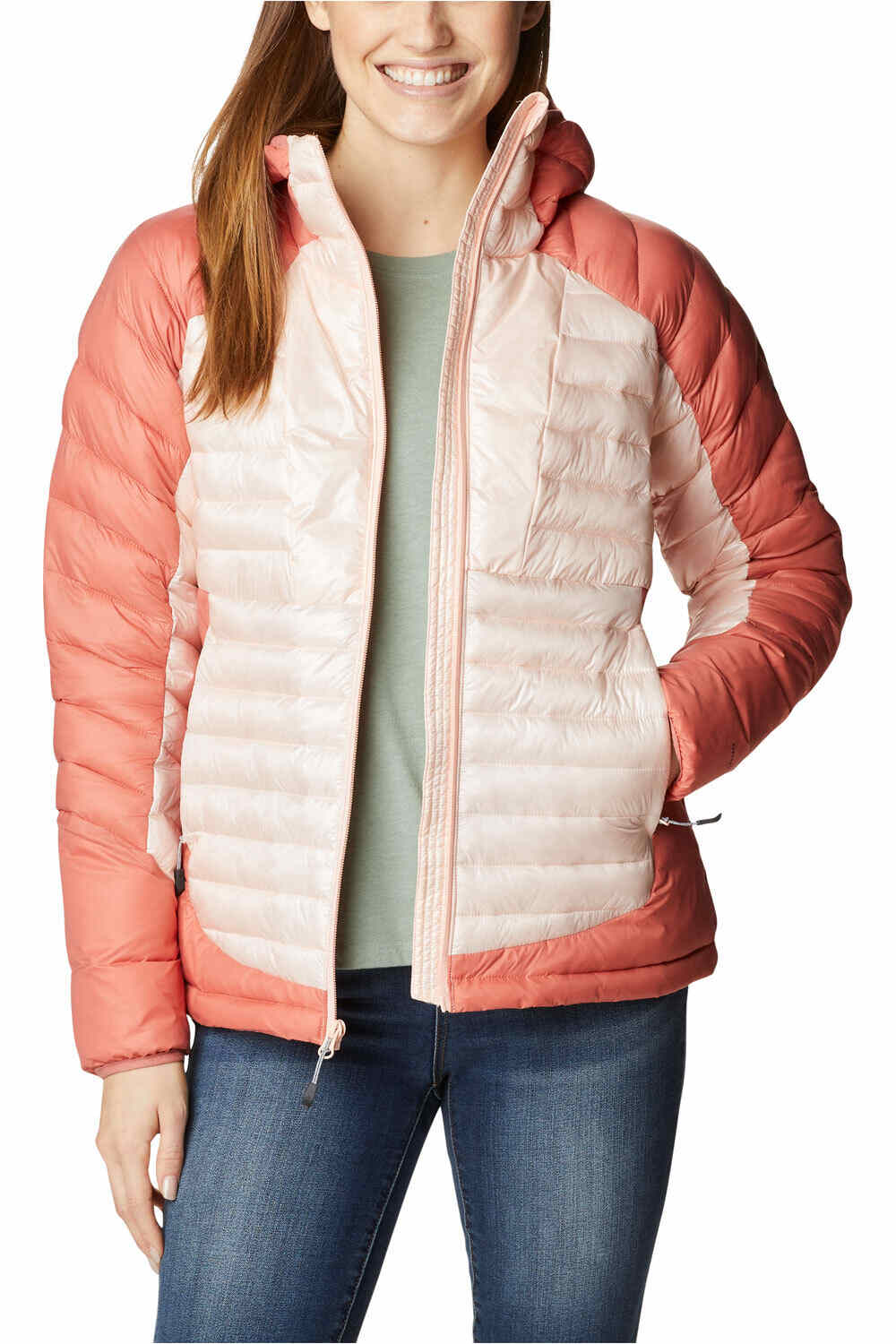 Columbia chaqueta outdoor mujer Labyrinth Loop Hooded Jacket 05