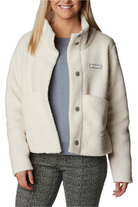 Columbia forro polar mujer Panorama Snap Fleece Jacket vista frontal