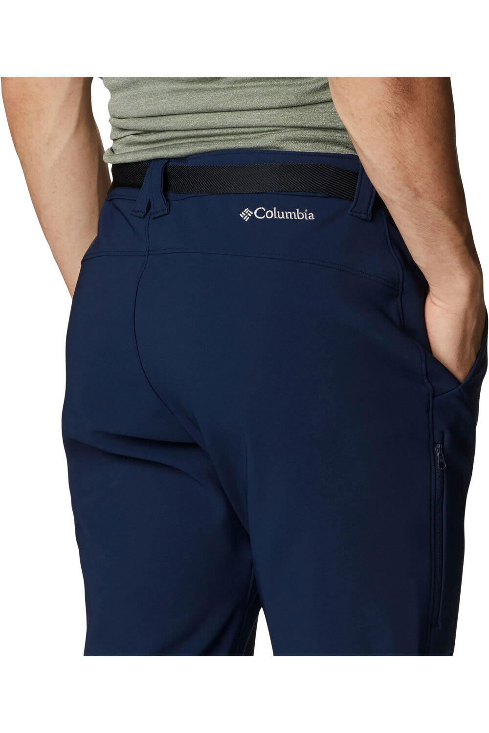 Columbia pantalón montaña hombre Passo Alto III Heat Pant vista detalle