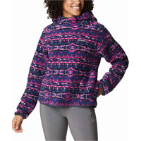 Columbia forro polar mujer West Bend Hoodie vista frontal