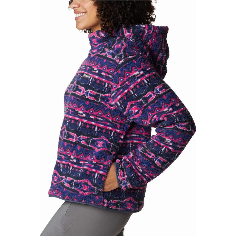 Columbia forro polar mujer West Bend Hoodie vista trasera