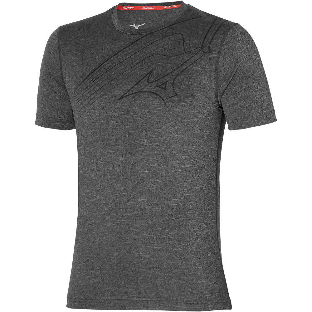 Mizuno camiseta técnica manga corta hombre Core Driven Graphic Tee vista frontal