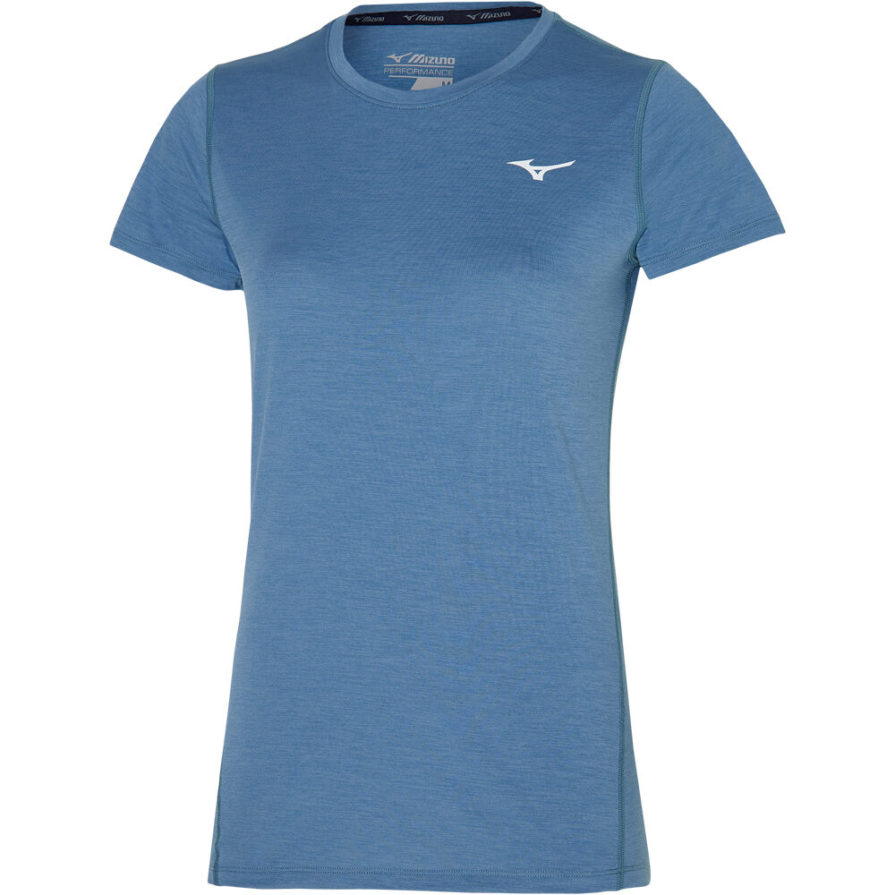 Mizuno camiseta entrenamiento manga corta mujer Impulse Core Tee (w) vista frontal