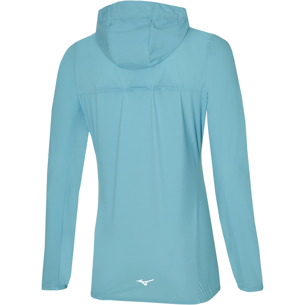 Mizuno CHAQUETA TRAIL RUNNING MUJER Waterproof 20K Jacket (w) vista trasera