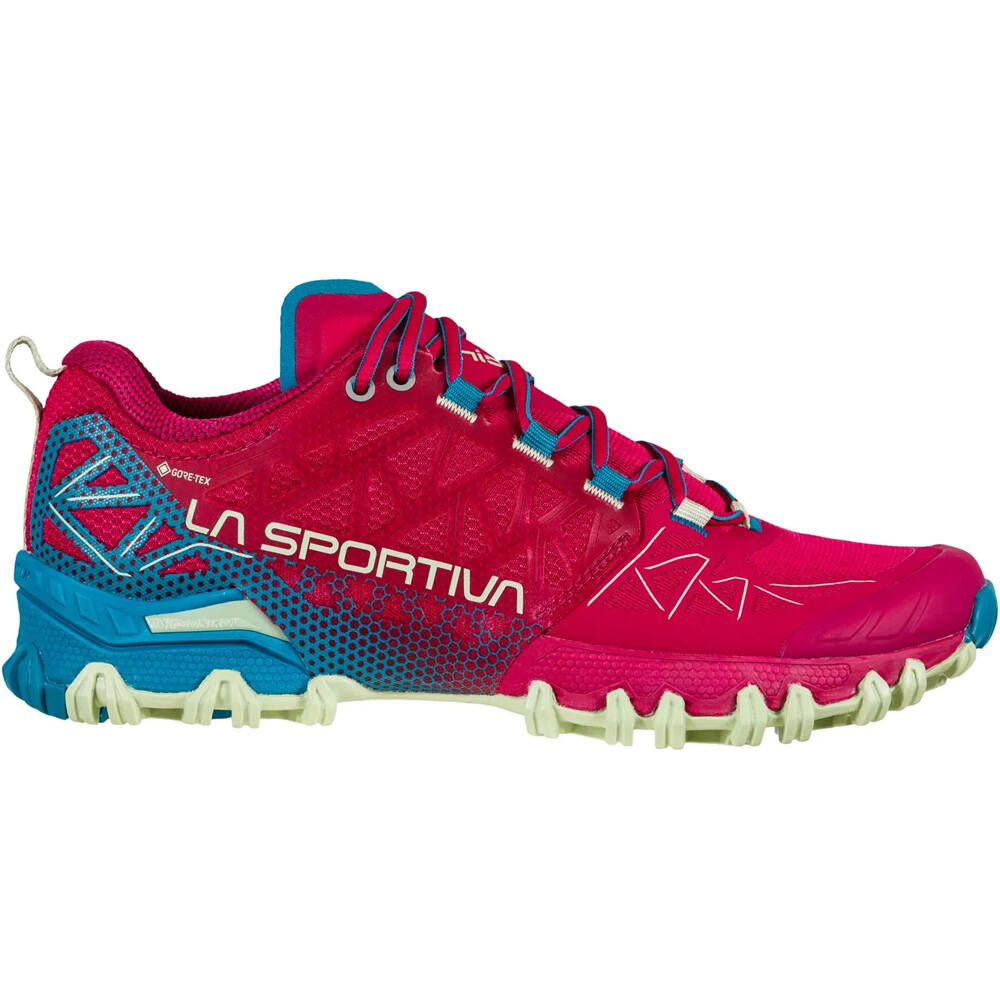 La Sportiva zapatillas trail mujer Bushido II Woman GTX lateral exterior