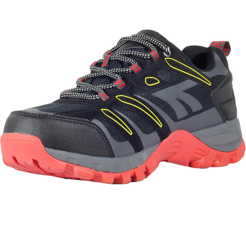 Hi Tec zapatilla trekking hombre MUFLON LOW WP vista trasera