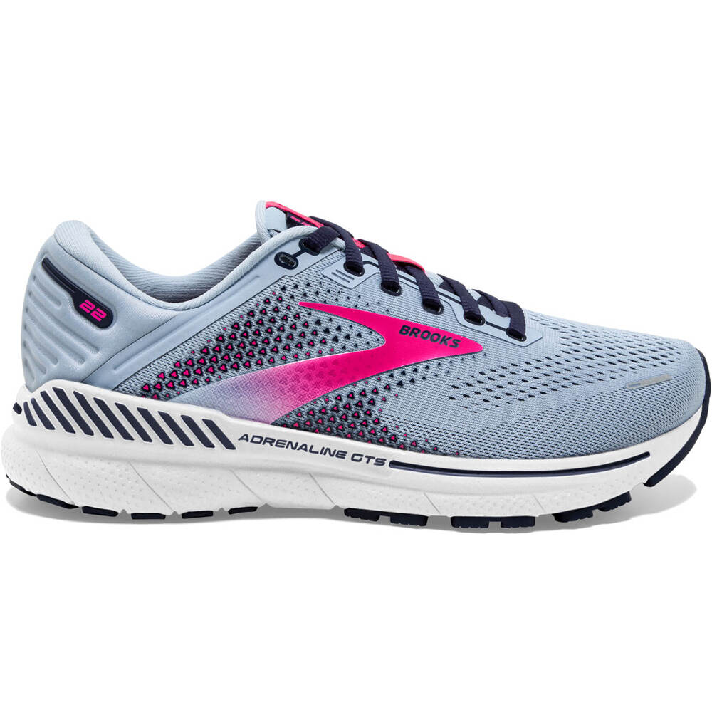 Brooks zapatilla running mujer Adrenaline GTS 22 lateral exterior