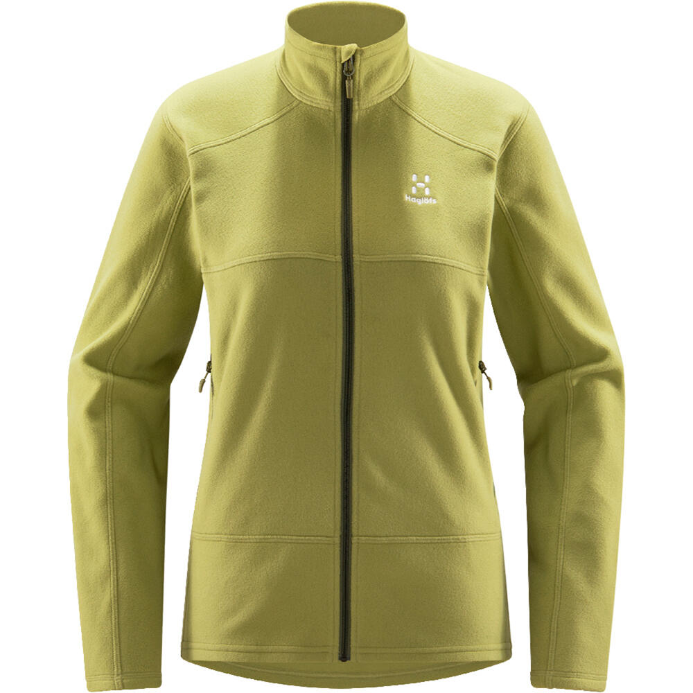 Haglofs forro polar mujer Buteo Mid Jacket Women vista frontal