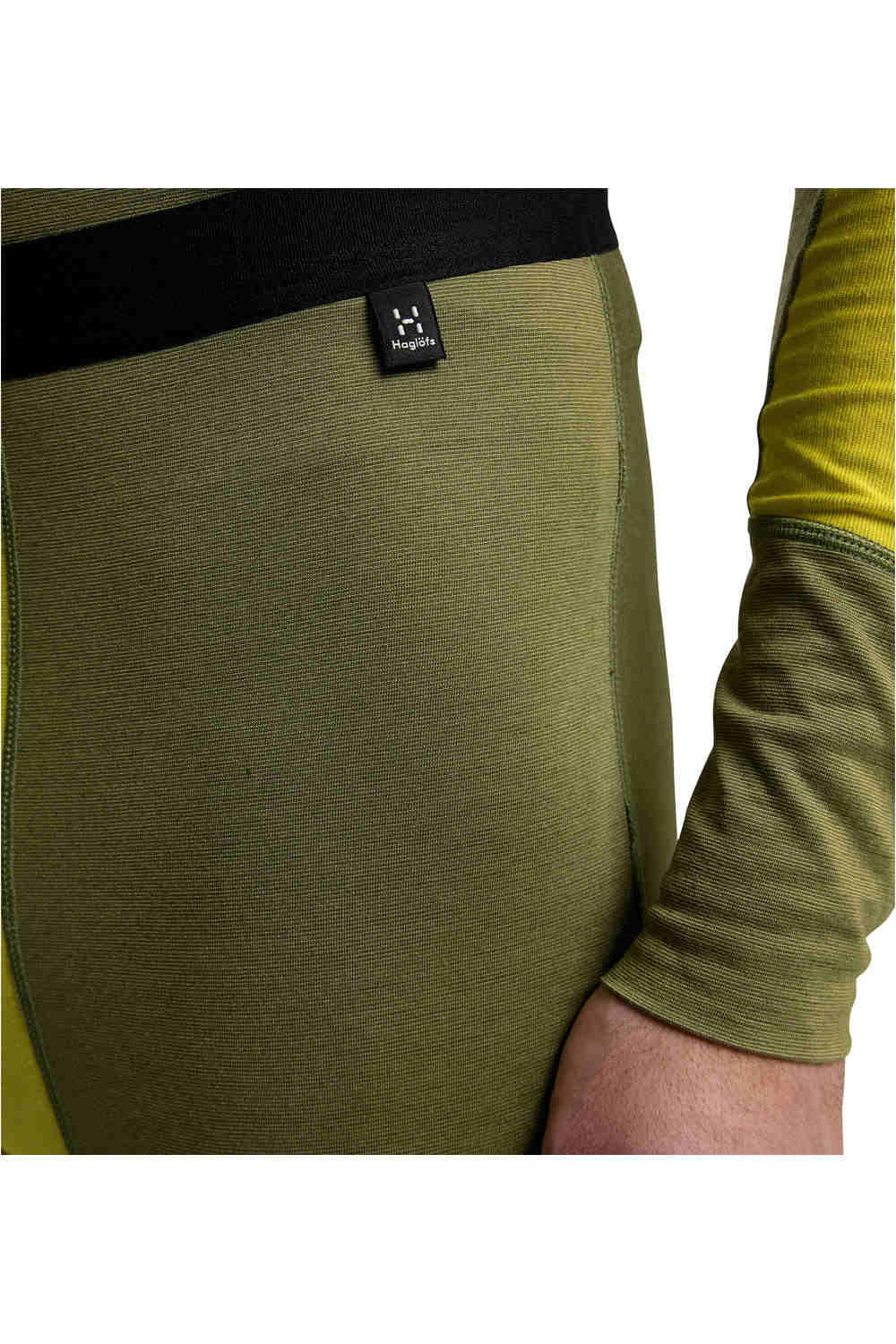 Haglofs pantalón térmico Natural Blend Tech Long Johns Men vista detalle