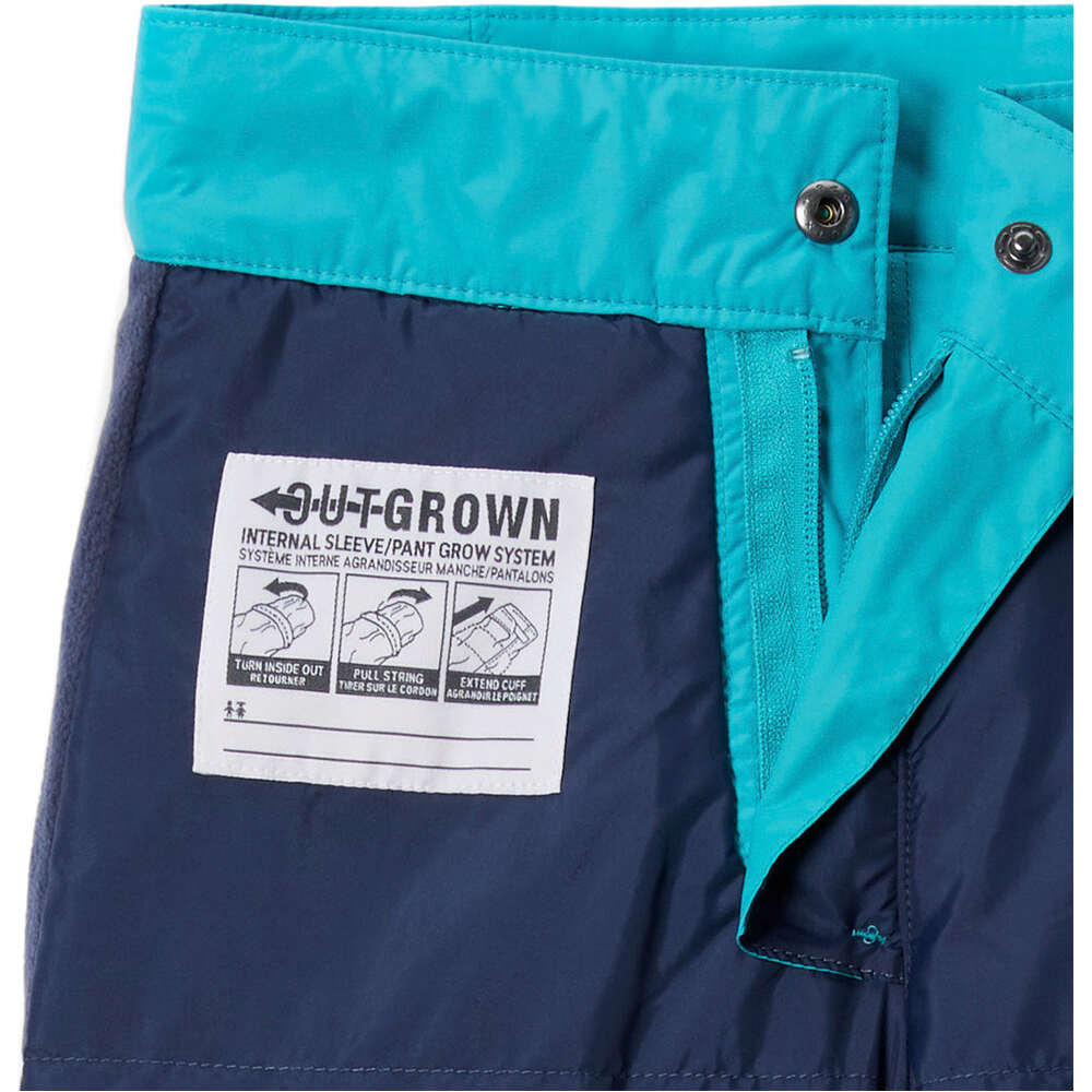 Columbia pantalones esquí infantil Starchaser Peak II Pant vista detalle