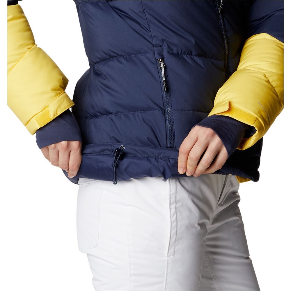 Columbia chaqueta esquí mujer Abbott Peak Insulated Jacket vista detalle