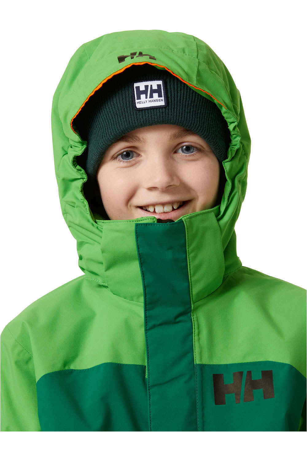 Helly Hansen chaqueta esquí infantil JR LEVEL JACKET vista detalle