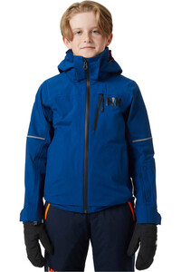 Helly Hansen chaqueta esquí infantil JR ELEMENTS 3L JACKET vista frontal