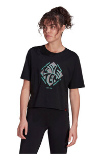Five Ten camiseta ciclismo mujer Five Ten Cropped Graphic vista frontal