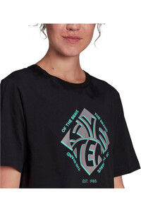 Five Ten camiseta ciclismo mujer Five Ten Cropped Graphic 02