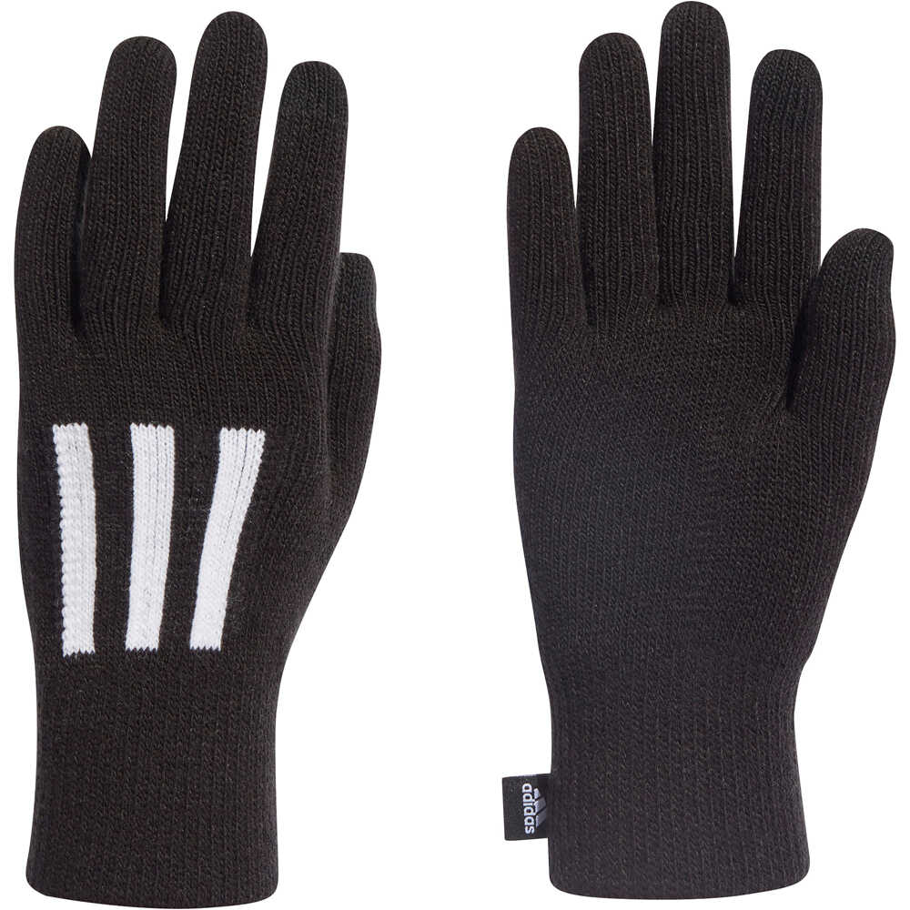 adidas guante moda hombre 3-Stripes Conductive Gloves vista frontal