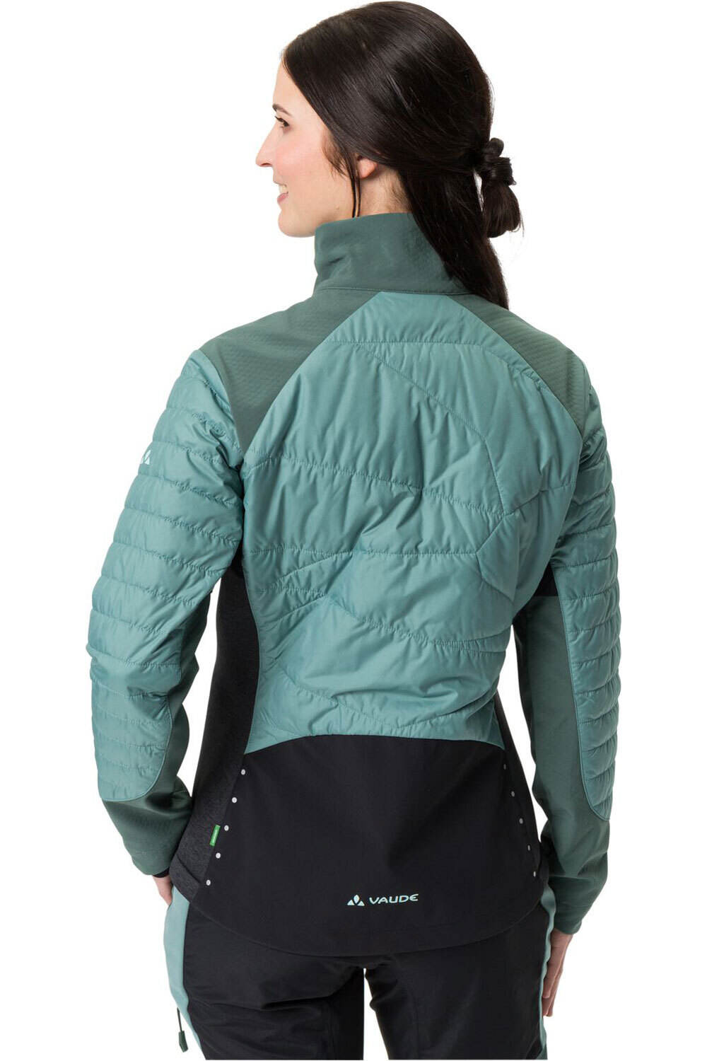 Vaude cortavientos ciclismo mujer Women's Minaki Jacket III vista trasera