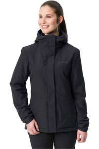 Vaude cortavientos ciclismo mujer Women's Cyclist padded Jacket IV vista frontal