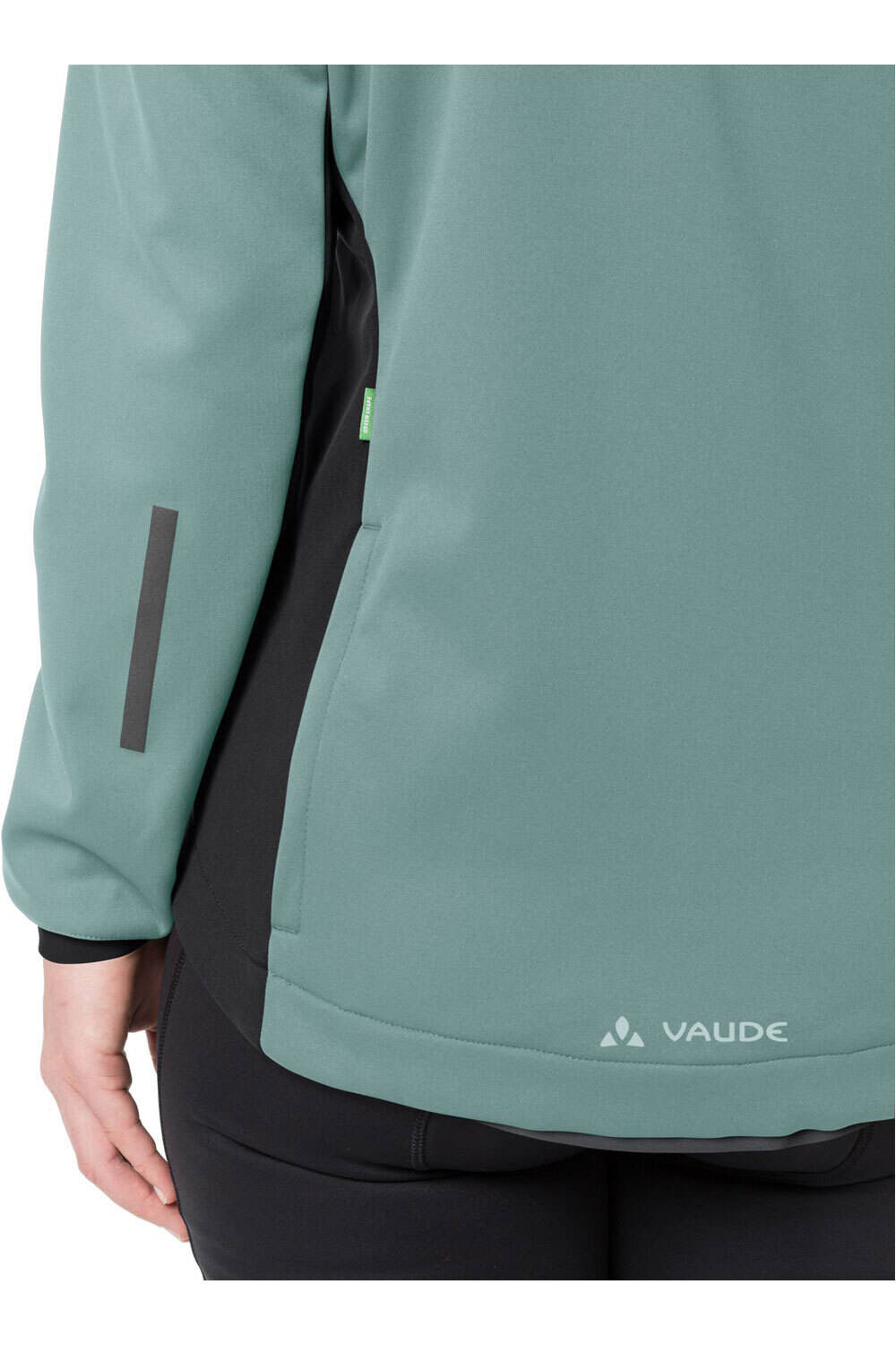 Vaude cortavientos ciclismo mujer Women's Posta Softshell Jacket 03