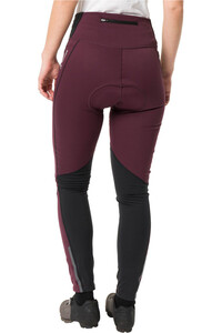 Vaude culotte largo mujer Women's Posta Warm Tights vista trasera