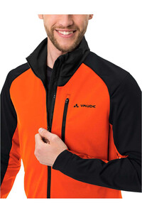 Vaude cortavientos ciclismo hombre Men's Posta Softshell Jacket VI vista detalle