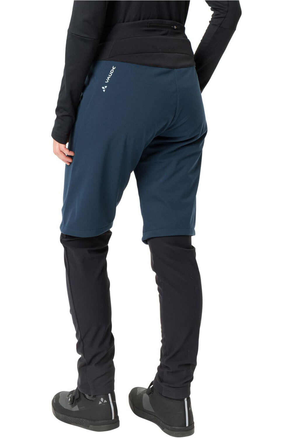 Vaude culotte largo mujer Women's All Year Moab 3in1 Pants w/o SC vista trasera