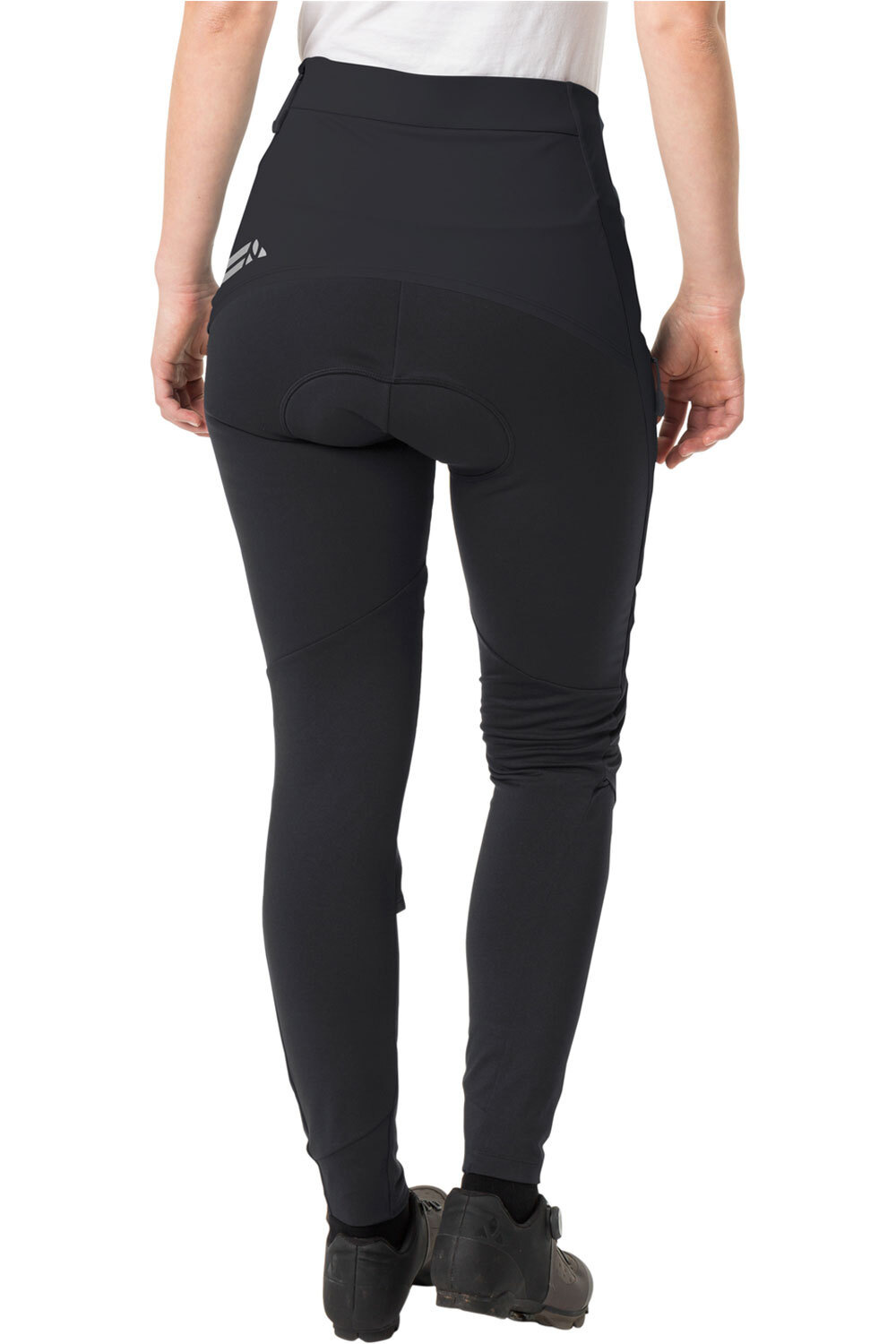 Vaude culotte largo mujer Women's Kuro Warm Hybrid Tights vista trasera