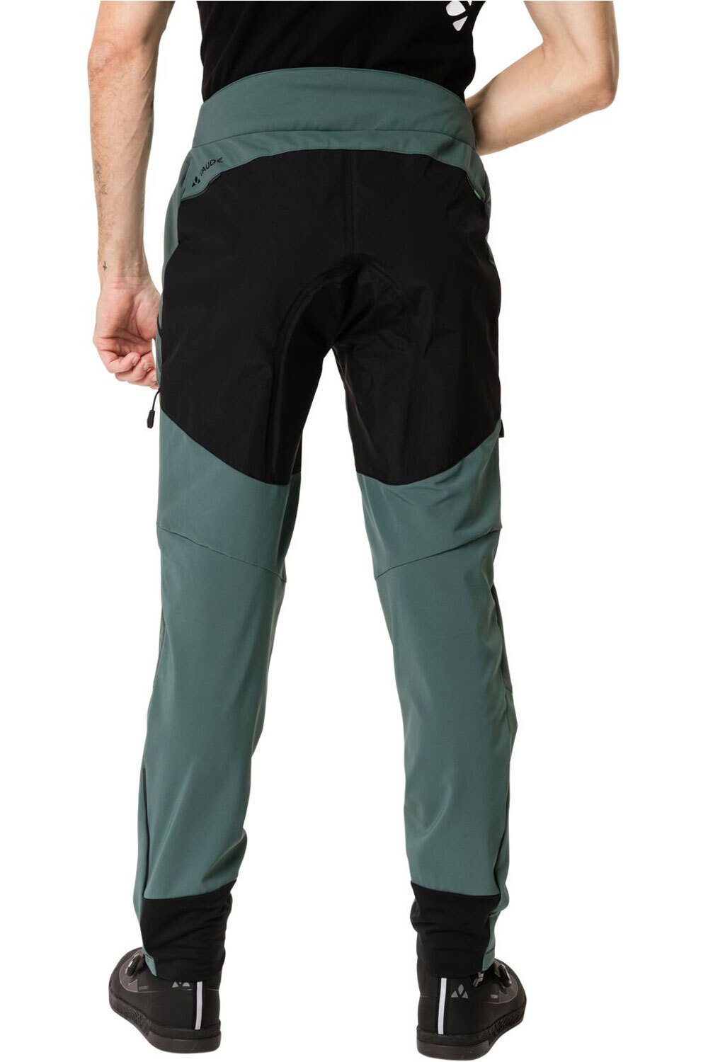 Vaude culotte largo hombre Men's Minaki Pants vista trasera