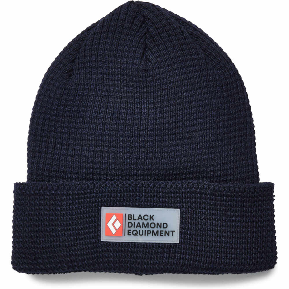 Black Diamond gorro esquí de fondo DOUBLE WAFFLE BEANIE vista frontal